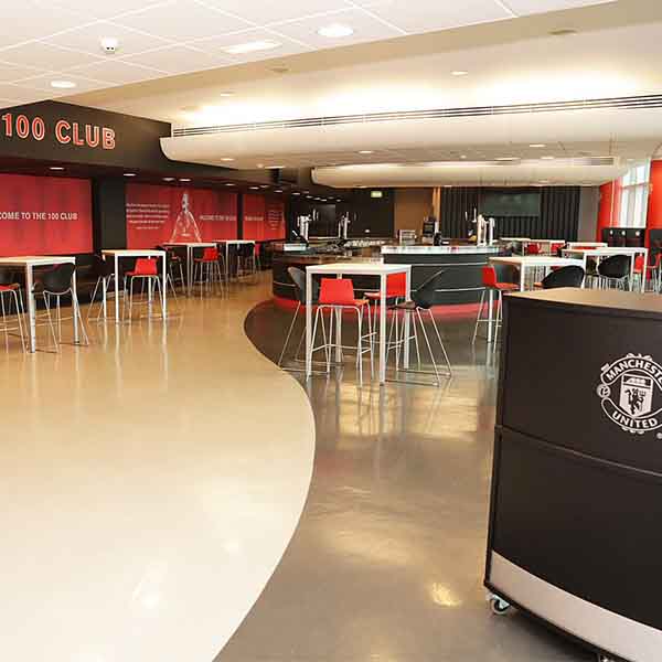 Kit Room/100 Club Sports Bars Manchester Utd Hospitality