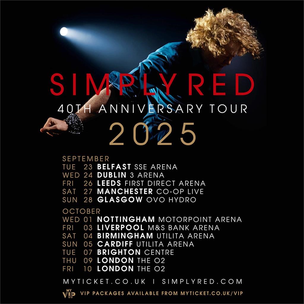 Simply Red Tour 2025: Unforgettable Concert Experience