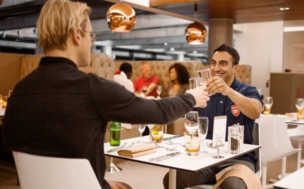 Foundry Legends hospitality package for Arsenal FC Emirates Stadium