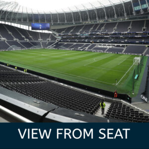 East Premium Seats | Tottenham Hotspur Hospitality | View from your seat Blocks 312-313