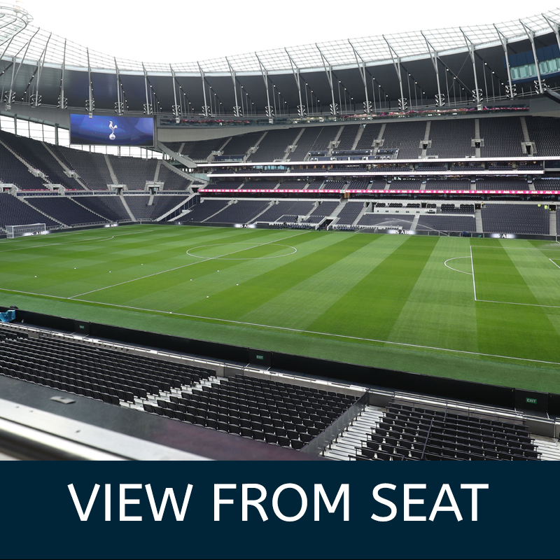 East Premium Seats | Tottenham Hotspur Hospitality | View from your seat Blocks 314-315 East Premium Seats | Tottenham Hotspur Hospitality | View from your seat Blocks 314-315