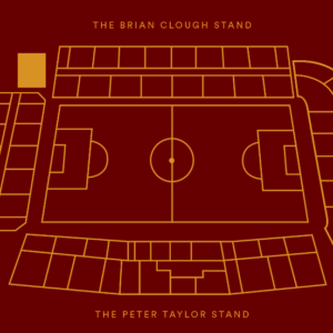 City Ground Suites Hospitality Seating Map