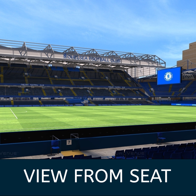 Rose & Ball Hospitality - Chelsea FC - View from your seat - West Stand Lower Rose & Ball Hospitality - Chelsea FC - View from your seat - West Stand Lower