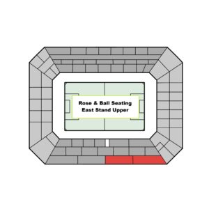 Rose & Ball Hospitality - Chelsea FC - Seating Plan - East Stand Upper