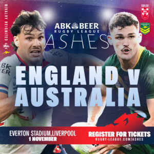 ABK Beer Ashes Hospitality Packages - England v Australia - Everton Stadium