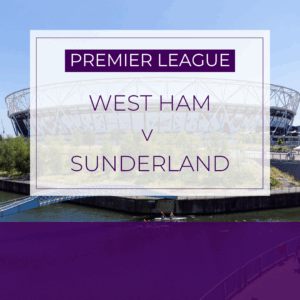 West Ham v Sunderland - Sat 24th Jan 2026