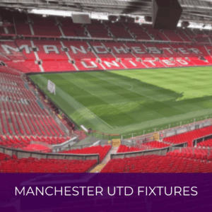 Manchester Utd Fixtures - Premier League Season 25-26