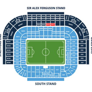 Salford Bar & Kitchen Seating Map