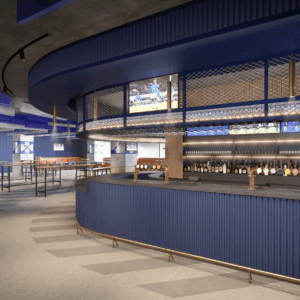 Trinity Place Bar - Everton FC Hospitality | Hill Dickinson Stadium