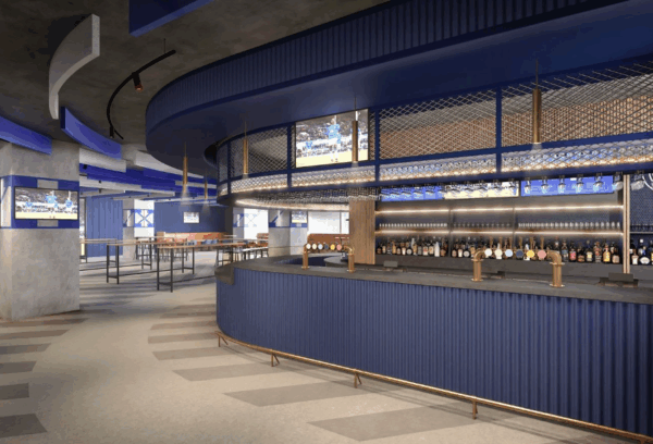 Trinity Place Bar - Everton FC Hospitality | Hill Dickinson Stadium