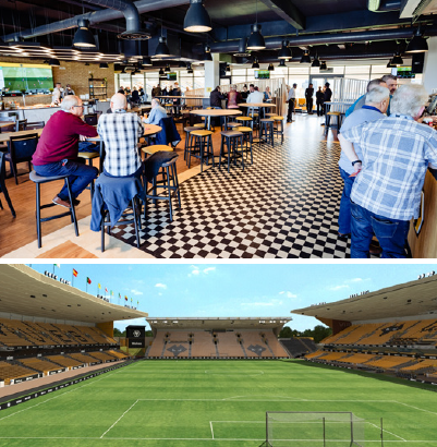 WV1 Club Hospitality - Wolverhampton Wanderers WV1 Club Hospitality - Wolverhampton Wanderers