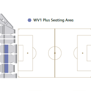 WV1 Plus Hospitality Seating Map