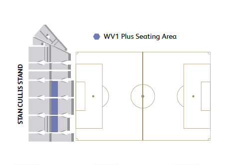 WV1 Plus Hospitality Seating Map WV1 Plus Hospitality Seating Map