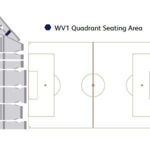 WV1 Quadrant Hospitality Seating Map