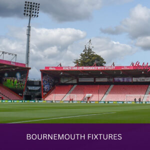 Bournemouth Fixtures - Premier League Season 25-26