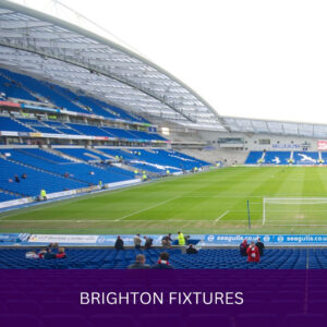 Brighton Fixtures - Premier League Season 25-26