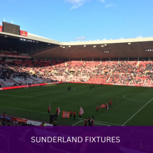 Sunderland Fixtures - Premier League Season 25-26