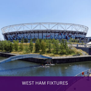 West Ham Fixtures - Premier League Season 25-26