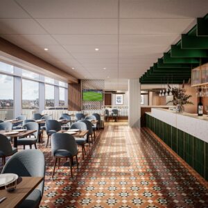 1878 Bar & Kitchen hospitality | Everton Stadium, Ashes 2025