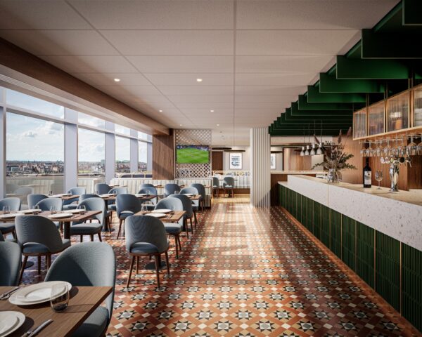 1878 Bar & Kitchen hospitality | Everton Stadium, Ashes 2025