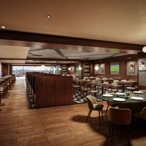 Arch restaurant hospitality | Everton Stadium, Ashes 2025