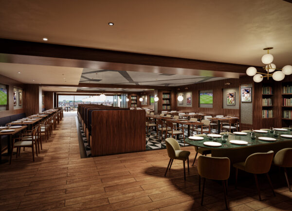 Arch restaurant hospitality | Everton Stadium, Ashes 2025