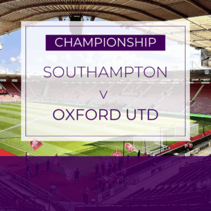 Southampton v Oxford Utd - Sat 21st Mar 2026