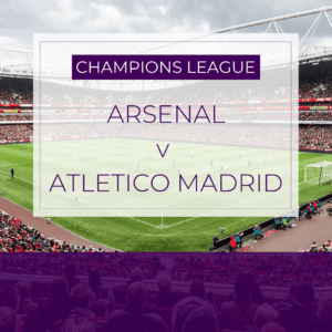 Arsenal v Atletico Madrid - Tue 21st Oct 2025