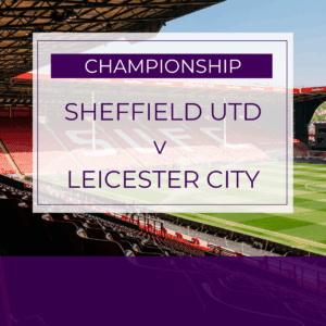 Sheffield Utd v Leicester City - Thu 1st Jan 2026