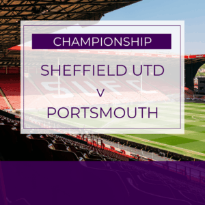Sheffield Utd v Portsmouth - Wed 26th Nov 2025