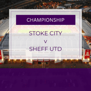 Stoke City v Sheffield Utd - Mon 29th Dec 2025