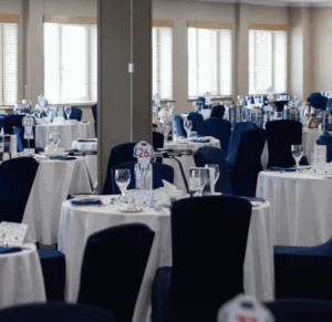 Stylish Richardson Suite interior at The Hawthorns for WBA matchday hospitality.