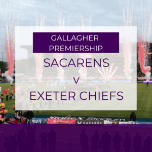 Saracens v Exeter Chiefs - Sat 20th Dec 2025
