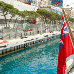 Trackside Super Yacht - Monaco Grand Prix