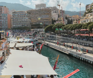 Trackside Super Yacht - Monaco Grand Prix