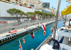 Trackside Super Yacht - Monaco Grand Prix