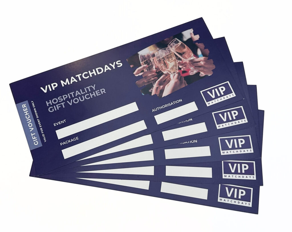 VIP Matchdays Festive Gift Guide- Gift Vouchers