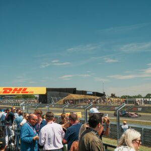 The Pop-Up Trackside Hospitality - Track View