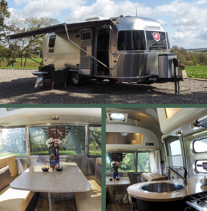 The Pop-Up Hotel - Deluxe Airstream The Pop-Up Hotel - Deluxe Airstream
