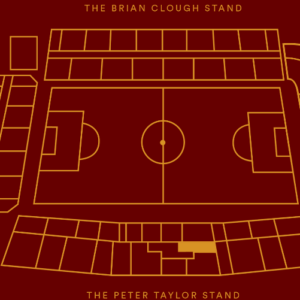 Founders 1865 Lounge Hospitality Seating Map