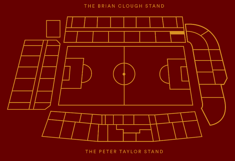 McGovern's Lounge Hospitality Seating Map McGovern's Lounge Hospitality Seating Map