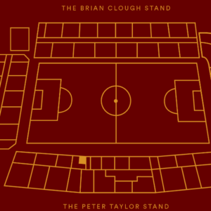 The Vault Experience Hospitality Seating Map