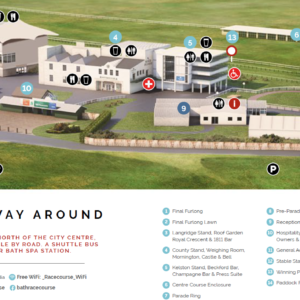 Bath Racecourse Map