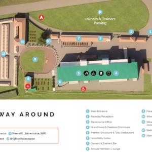 Brighton Racecourse Map