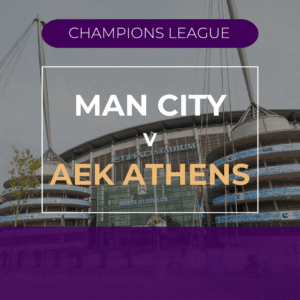 Manchester City v AEK Athens - Tue 20th Oct 2026