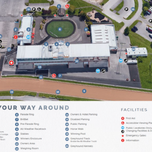 Wolverhampton Racecourse Map