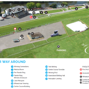 Worcester Racecourse Map
